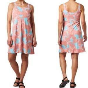 Columbia PFG Freezer III Tropical Floral Dress Size Large